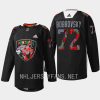 men panthers sergei bobrovsky 2023 warmup black history night black jersey