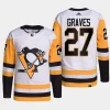 men penguins ryan graves primegreen away authentic pro white jersey