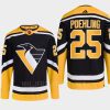 men penguins ryan poehling 2022 authentic primegreen reverse retro 2.0 black jersey