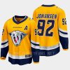 men predators ryan johansen 2022 breakaway special edition 2.0 retro yellow jersey