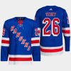 men rangers jimmy vesey home authentic royal jersey