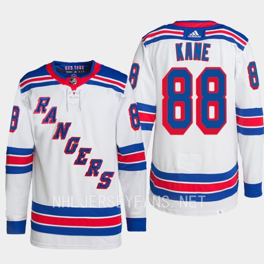 men rangers patrick kane 2022 2023 away authentic pro white jersey