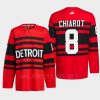 men red wings ben chiarot 2022 authentic pro reverse retro 2.0 red jersey