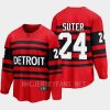 men red wings pius suter 2022 breakaway special edition 2.0 retro red jersey