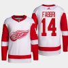 men red wings robby fabbri 2022 primegreen authentic pro away white jersey