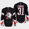 men sabres eric comrie 2022 23 primegreen authentic goathead third black jersey