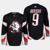 men sabres zach benson primegreen alternate authentic pro black jersey