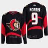 men senators josh norris 2022 breakaway special edition 2.0 retro black jersey