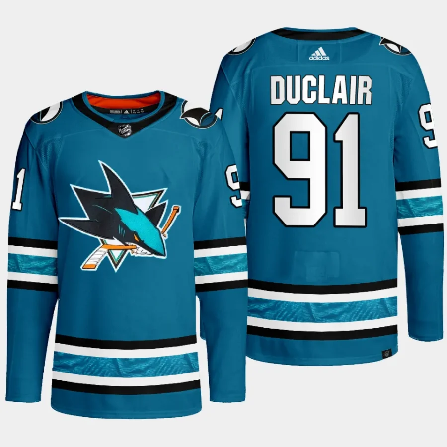 men sharks anthony duclair authentic pro home primegreen blue jersey