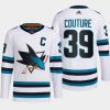 men sharks logan couture 2022 23 primegreen authentic away white jersey