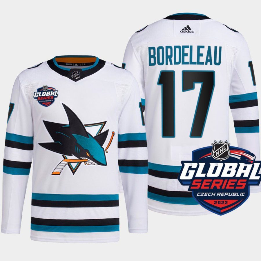 men sharks thomas bordeleau primegreen 2022 global series white jersey