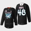 men sharks tomas hertl specialty warm up 2022 los tiburones black jersey