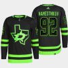 men stars vladislav namestnikov 2022 primegreen authentic pro alternate black jersey