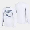 men toronto maple leafs retro graphic white long sleeve crew t shirt