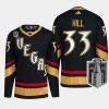 men vgk adin hill reverse retro 2023 western conference champions black jersey