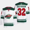 men wild filip gustavsson primegreen away authentic pro white jersey