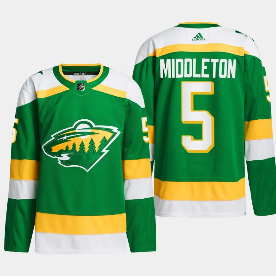 men wild jake middleton 2023 24 primegreen alternate authentic player green jersey