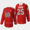 men wild jonas brodin 2022 warmup native american heritage red jersey