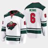 minnesota wild dakota mermis away breakaway player jersey white