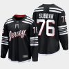 new jersey devils p.k. subban alternate 2022 premier jersey black