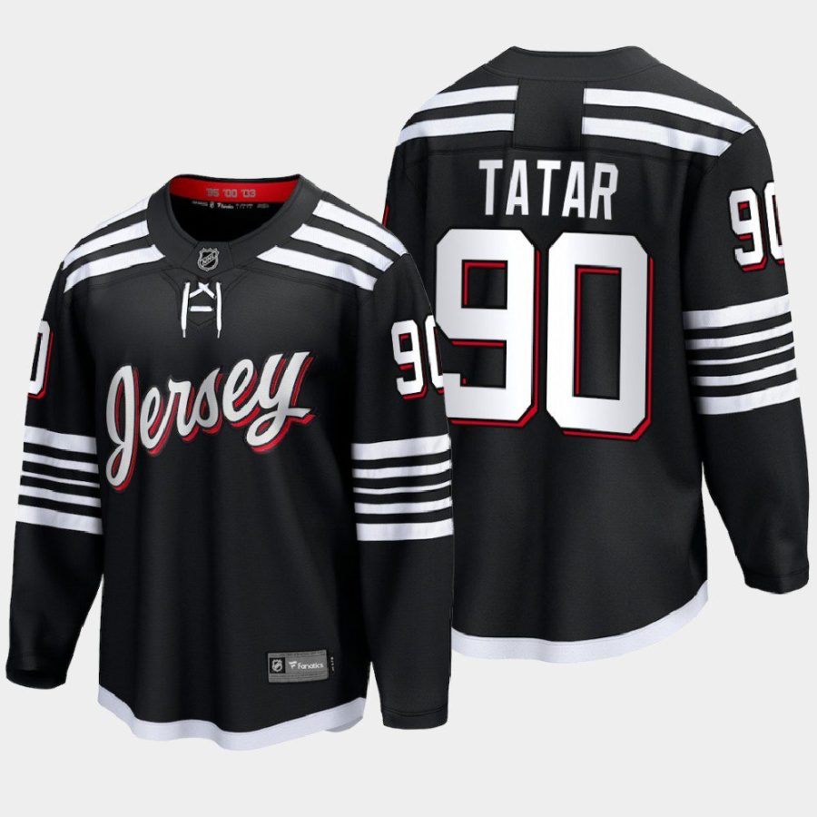 new jersey devils tomas tatar alternate 2022 premier jersey black