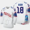 norway hockey thomas olsen 2023 iihf world championship men home jersey white