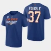 oilers warren foegele royal name number 2023 nhl heritage classic t shirt