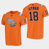 oilers zach hyman orange special edition reverse retro 2.0 t shirt