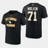 penguins evgeni malkin black wheelhouse reverse retro 2.0 t shirt