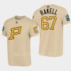 penguins rickard rakell cream 2023 winter classic primary logo t shirt