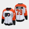 philadelphia flyers carter hart away 2023 24 premier breakaway player jersey white