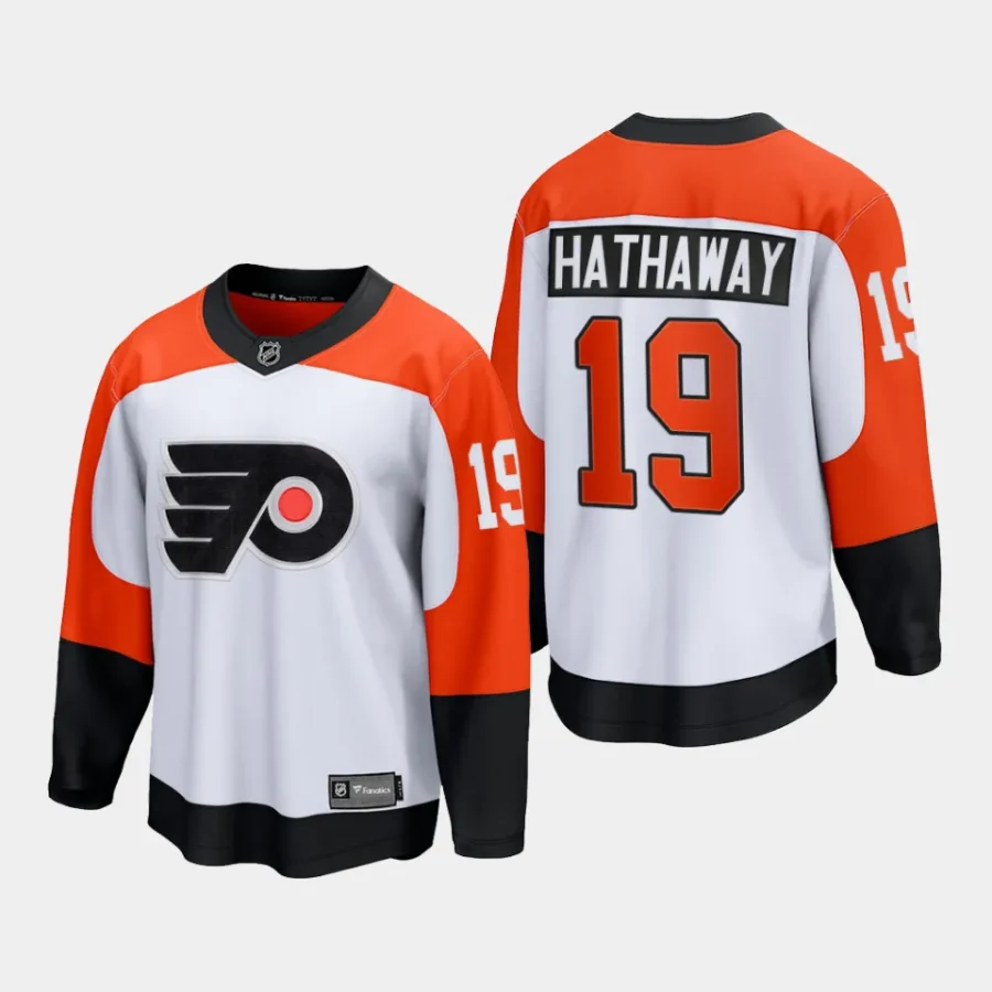 philadelphia flyers garnet hathaway away 2023 24 premier breakaway player jersey white