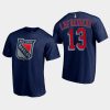 rangers alexis lafreniere navy special edition secondary logo t shirt