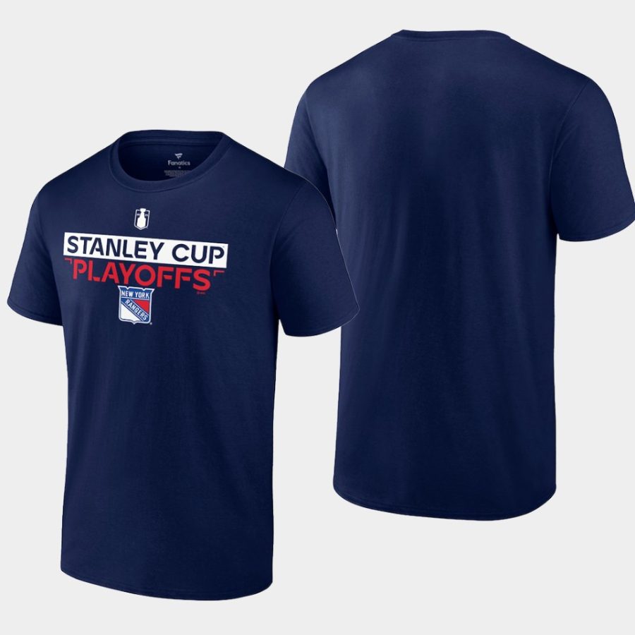 rangers navy 2023 nhl stanley cup playoffs t shirt