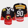 roman josi sc bern black ice hockey shirt jersey