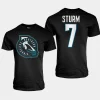 sharks nico sturm black cali fin 3rd stormy sea t shirt