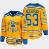 st. louis blues jake neighbours special edition 2.0 2022 breakaway retro jersey yellow