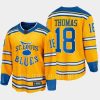 st. louis blues robert thomas special edition 2.0 2022 breakaway retro jersey yellow