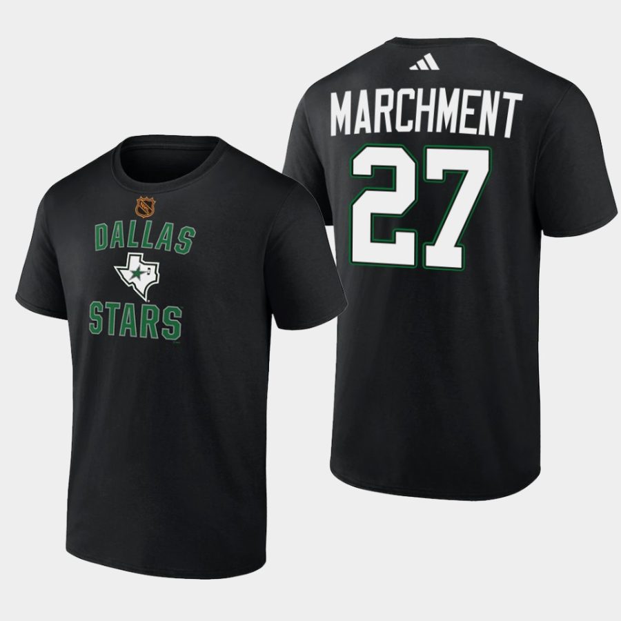 stars mason marchment black wheelhouse reverse retro 2.0 t shirt