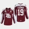 steve yzerman peterborough petes maroon 2023 ohl champions memorial cup jersey