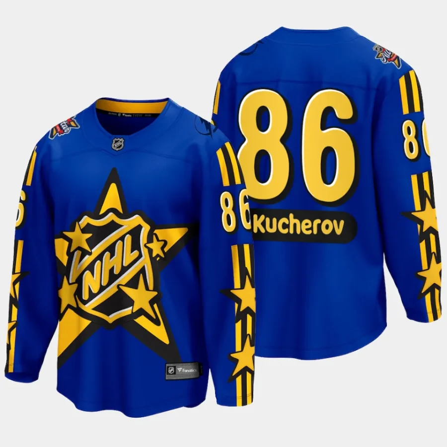 tampa bay lightning nikita kucherov 2024 nhl all star game breakaway jersey blue