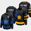 toronto maple leafs john tavares alternate 2022 drew house jersey black