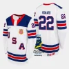 usa hockey isaac howard 2024 iihf world junior champions jersey white