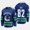 vancouver canucks ian cole home breakaway player jersey blue