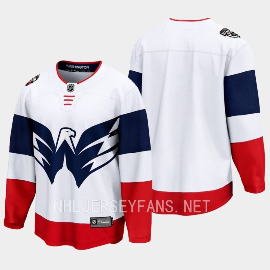 washington capitals 2023 nhl stadium series breakaway player jersey white