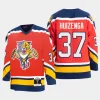 wayne huizenga panthers red 95 96 authentic blue line jersey