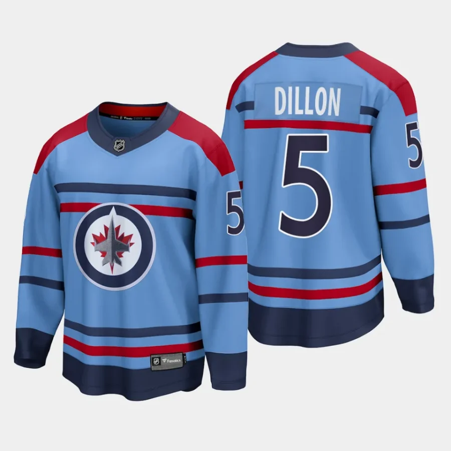 winnipeg jets brenden dillon rcaf centennial 2023 24 premier breakaway player jersey light blue