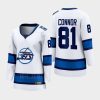 winnipeg jets kyle connor special edition 2.0 2022 breakaway retro jersey white