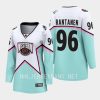 women avalanche mikko rantanen white 2023 nhl all star western conference breakaway player jersey