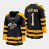 women bruins jeremy swayman black 2023 winter classic breakaway jersey